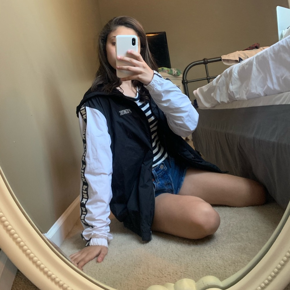 Pink Windbreaker